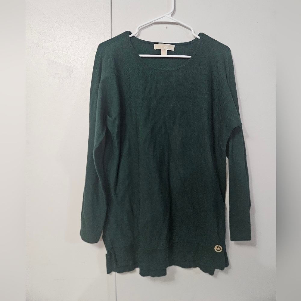 Michael Michael Kors Long Sleeve Dark Green Sweater!